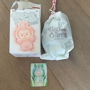 BIG into Energy Labubu Plush Toy.